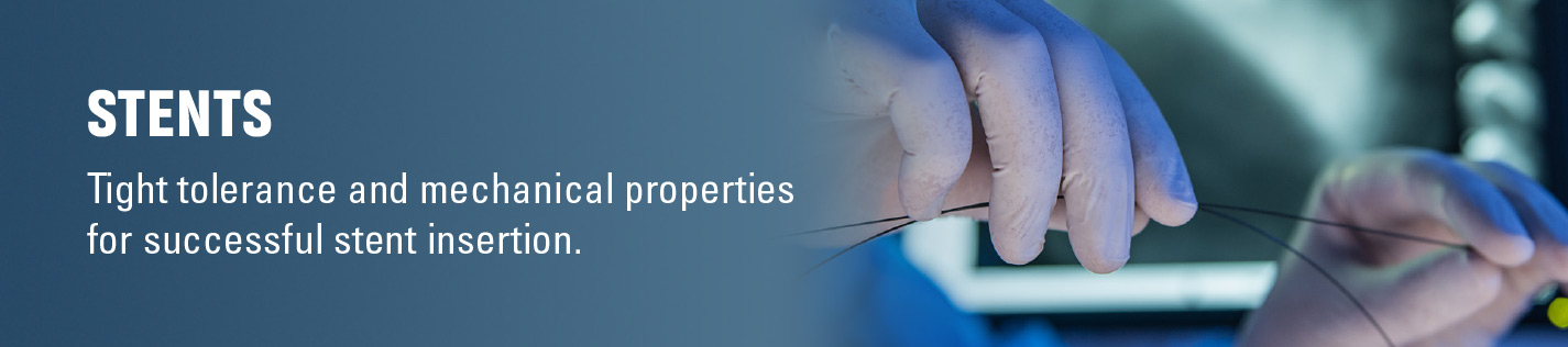 Hamilton Precision Metals supplies precision metal strip to arterial stent manufacturers worldwide