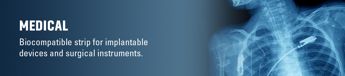 Biocompatible materials for implants like pacemaker and surgical instruments