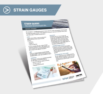 Stain Gauges Datasheet